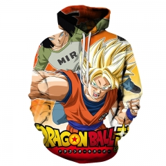 Dragon Ball Z Anime 3D Printed Sweatshirts Anime Hooded Hoodie