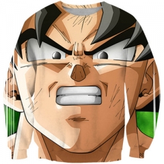 Dragon Ball Z Anime 3D Printed Sweatshirts Anime Round Neck Hoodie