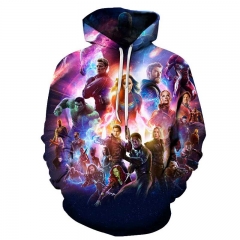 Marvel's The Avengers Anime 3D Printed Sweatshirts Anime Hooded Hoodie