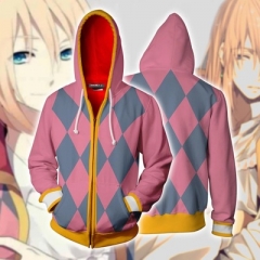 Howl's Moving Castle Cosplay For Adult 3D Printing Anime Hooded Zipper Hoodie