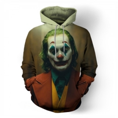 Joker Cosplay For Adult 3D Printing Anime Hooded  Hoodie