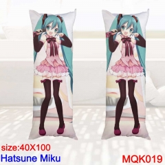 Hatsune Miku Cartoon Anime Soft Long Cute Print Pillow 40X100