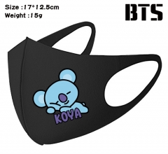 BT21 KOYA K-POP BTS Bulletproof Boy Scouts Cartoon Pattern Cosplay Printing Mask