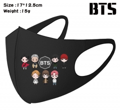 BT21 K-POP BTS Bulletproof Boy Scouts Cartoon Pattern Cosplay Printing Mask