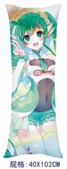 Hatsune Miku Cosplay Cartoon Stuffed Bolster Anime Pillow 40*102cm