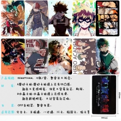 Boku no Hero Academia/My Hero Academia Anime Cartoon Pattern ID Card Stickers 10pcs/set （5 Sets）