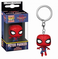 Funko Pop Marvel's The Avengers Spider Man Anime Figure Keychain