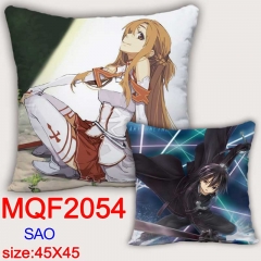 Sword Art Online | SAO Cartoon Cosplay Decorative Chair Cushion Cartoon Anime Square Pillow 45X45