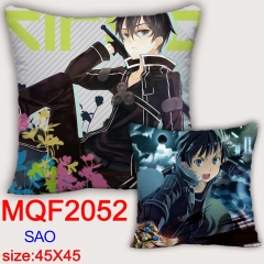Sword Art Online | SAO Cartoon Cosplay Decorative Chair Cushion Cartoon Anime Square Pillow 45X45