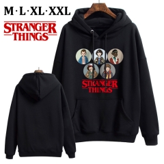 Stranger Things Cotton Hoodie Soft Thick Hooded Hoodie Warm With Hat Sweatshirts