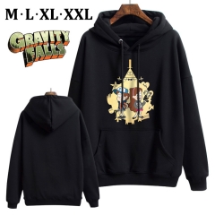 Gravity Falls Cotton Hoodie Soft Thick Hooded Hoodie Warm With Hat Sweatshirts