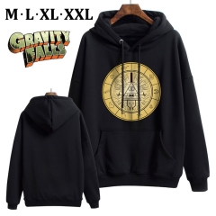 Gravity Falls Cotton Hoodie Soft Thick Hooded Hoodie Warm With Hat Sweatshirts