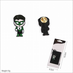 Green Lantern Movie Cosplay Decorative Pin Anime Alloy Brooch