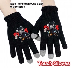 Brawl Stars Anime Full Finger Touch Screen Gloves Winter Gloves