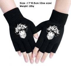 Boku no Hero Academia/My Hero Academia Anime Half Finger Gloves Winter Gloves
