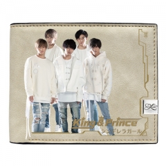 King&Prince Wallets PU Leather Short Wallet