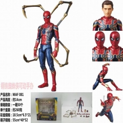 The Avengers Spider Man Cartoon Collection Toy Anime PVC Action Figure 14cm