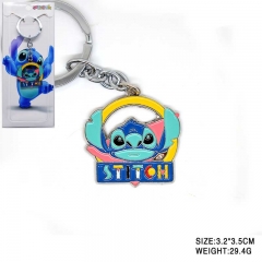 Lilo & Stitch Cosplay Movie Anime Alloy Keychain