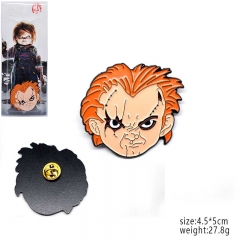 Child's Play Cosplay Decorative Pin Anime Alloy Brooch