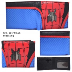 Marvel's The Avengers Spider Man Cartoon Cosplay Color Printing Purse Anime Wallet