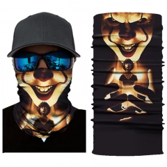 Stephen King's It Colorful Multifunctional Decorative 3D Unisex Sport Mask Hairband Scarf