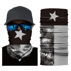 National Flag Pattern Multifunctional Decorative 3D Unisex Sport Mask Hairband Scarf