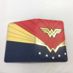 Wonder Woman Movie Cosplay Card Holder Anime Passport Book Cover Card Bag
