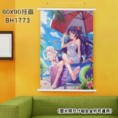 MmiHoYo/Honkai Impact Wall Scrolls Waterproof Anime Wallscrolls