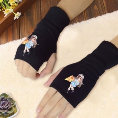 Cells at Work Anime Half Finger Gloves Winter Gloves