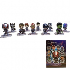 Marvel's The Avengers Cartoon Character Collection Toy Anime PVC Figure (10pcs/set)