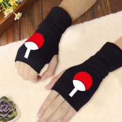 Naruto Anime Half Finger Gloves Winter Gloves