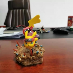 Naruto Pikachu Cartoon Character Anime PVC Figure Model Toy 14cm