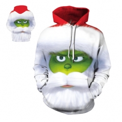 The Grinch Movie Cosplay For Adult 3D Printing Anime Hooded  Hoodie