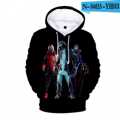 FORTNITE  Anime 3D Print Casual Hooded Hoodie For Kids And Adult