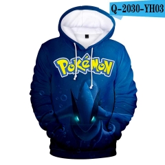 Pokemon Anime 3D Print Casual Hooded Hoodie For Kids And Adult