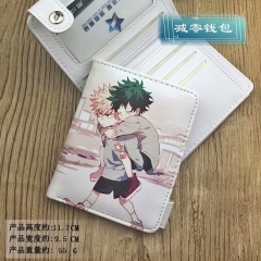 Boku no Hero Academia/My Hero Academia Cartoon Cosplay Purse PU Leather Anime Short Wallet