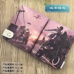 Playerunknown's Battlegrounds Game Cosplay Purse PU Leather Anime Short Wallet