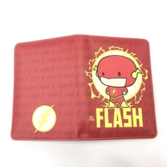 The Flash Cosplay Card Holder Anime Passport Book Cover Card Bag