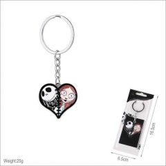 Nightmare Before Christmas Cos Annabelle Cosplay Decorative Anime Keyring Keychian