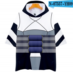 Boku no Hero Academia/My Hero Academia Anime 3D Print Casual Short Sleeve T Shirt Hooded Hoodie