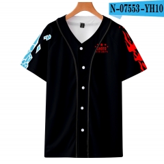 Boku no Hero Academia/My Hero Academia Series Anime 3D Printed SBaseball Short Sleeve T Shirt