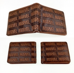 Marvel's The Avengers Cosplay PU Purse Folding Anime Short Wallet