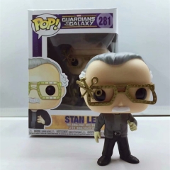 Funko POP Guardians of the Galaxy Stan Lee 281# Movie Cosplay Anime PVC Figure Collection Model Toy