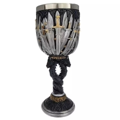 Game of Thrones 3D Cosplay Stainless Steel Anime Goblet Cup