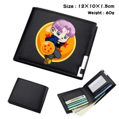 Dragon Ball Z Anime Cosplay PU Purse Folding Anime Short Wallet