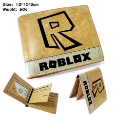 Roblox Anime Cosplay PU Purse Folding Anime Short Wallet