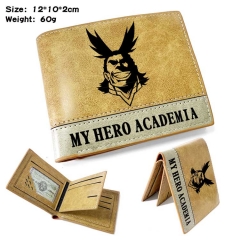 Boku no Hero Academia/My Hero Academia Anime Cosplay PU Purse Folding Anime Short Wallet
