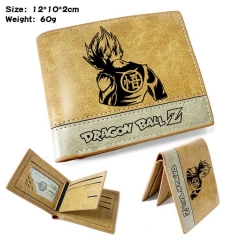 Dragon Ball Z Anime Cosplay PU Purse Folding Anime Short Wallet