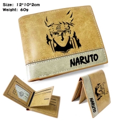 Naruto Anime Cosplay PU Purse Folding Anime Short Wallet