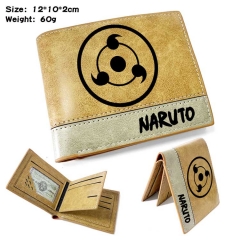 Naruto Anime Cosplay PU Purse Folding Anime Short Wallet